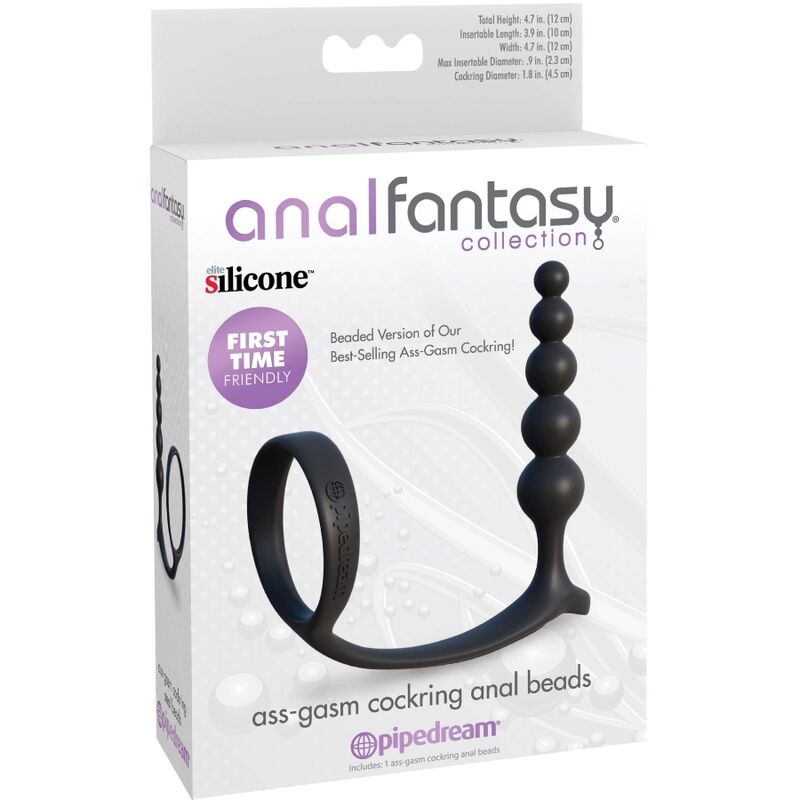 ANAL FANTASY ELITE COLLECTION -ANAL BALLS ASS-GASM COCKRING