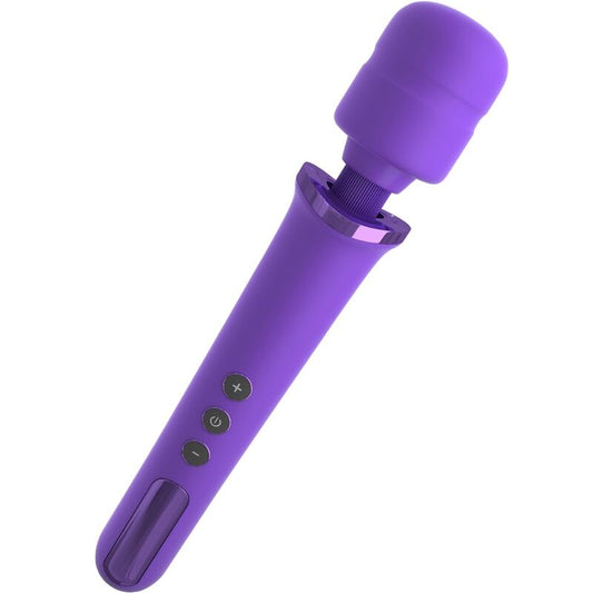 FANTASY FOR HER - WIEDERAUFLADBARER MASSAGERSTAB FÜR SIE UND VIBRATOR 50 STUFEN VIOLETT