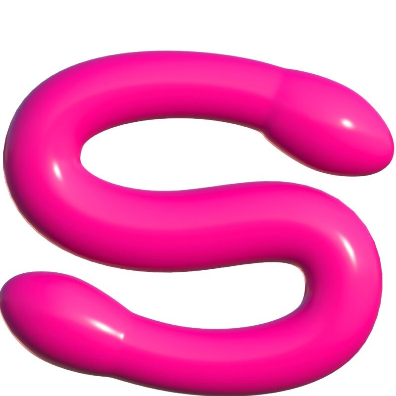 CLASSIX - DILDO DUPLO FLEXÍVEL 43,7 CM ROSA