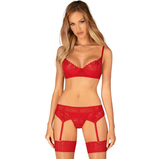 OBSESSIVE - CONJUNTO INGRIDIA TRÊS PEAS VERMELHO M/L