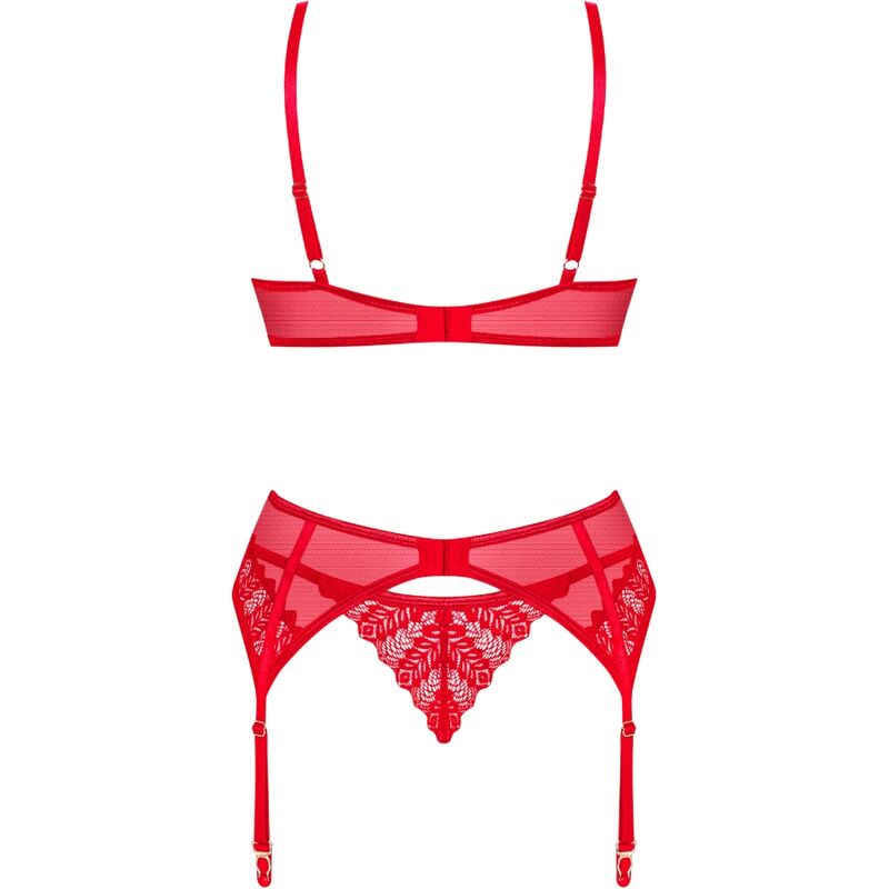 OBSESSIVE - CONJUNTO INGRIDIA TRÊS PEAS VERMELHO M/L