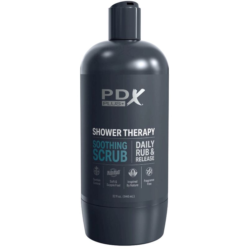 PDX PLUS - STROKER MASTURBATOR DISCRETE BOTTLE DESIGN SHAMPOO ESFOLIANTE CALMANTE