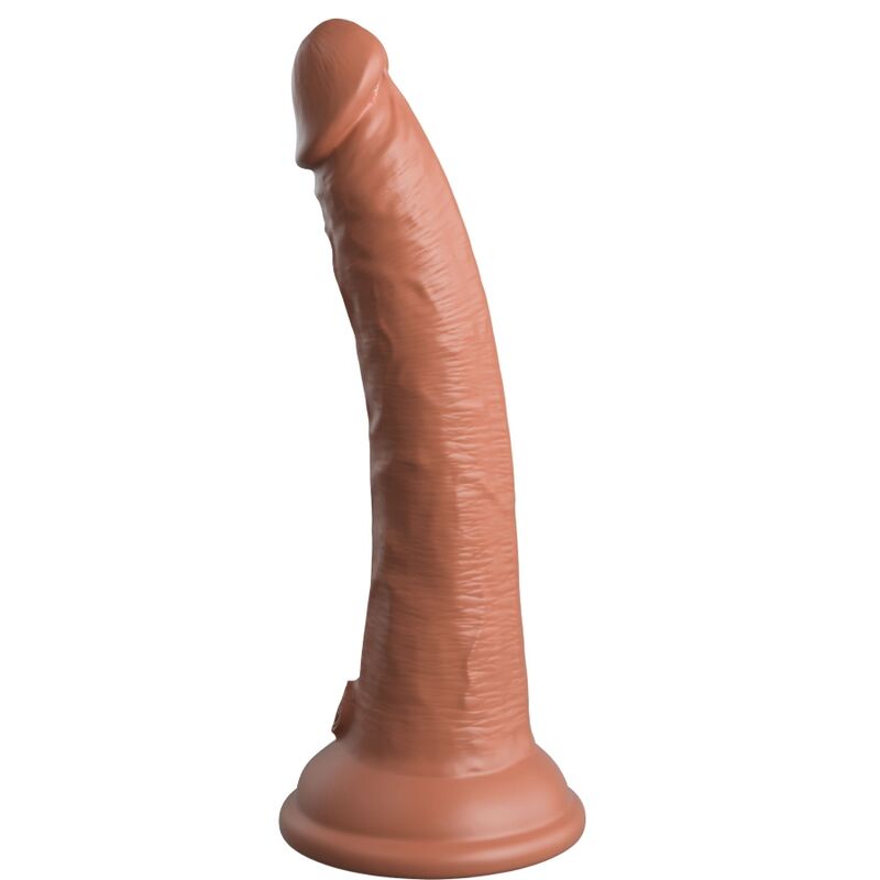 KING COCK - ELITE KOMFORTABLER VERSTELLBARER HARNESS MIT 17,8 CM DILDO