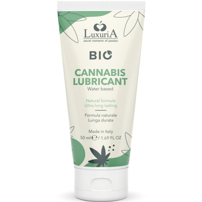 INTIMATELINE - LUXURIA LUBRIFICANTE BASE DE GUA BIO CANNABIS 50 ML