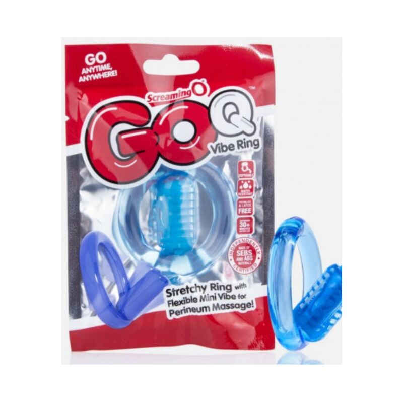 SCREAMING O - GO Q VIBE TRANSPARENTER VIBRATIONSRING