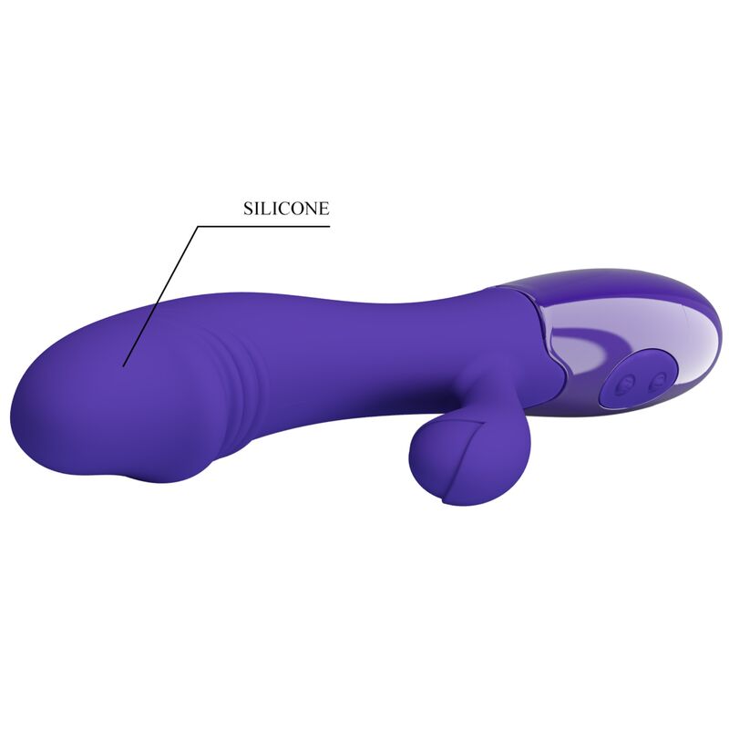 PRETTY LOVE - VIBRADOR SNAPPY YOUTH E ESTIMULADOR DE PONTO G VIOLETA