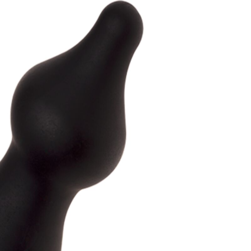 ADRIEN LASTIC - AMUSE BLACK SILICONE ANAL PLUG SIZE S