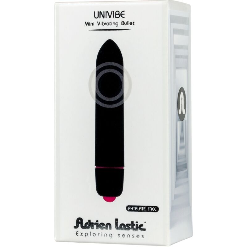 ADRIEN LASTIC - UNIVIBE MINI VIBRANT BULLET BLACK