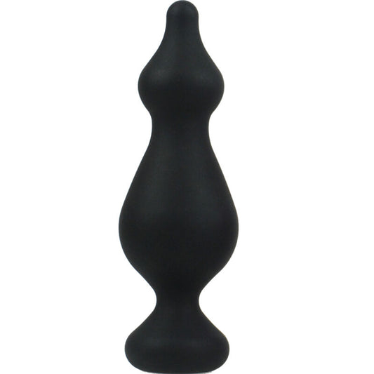 ADRIEN LASTIC - AMUSE BLACK SILICONE ANAL PLUG SIZE L