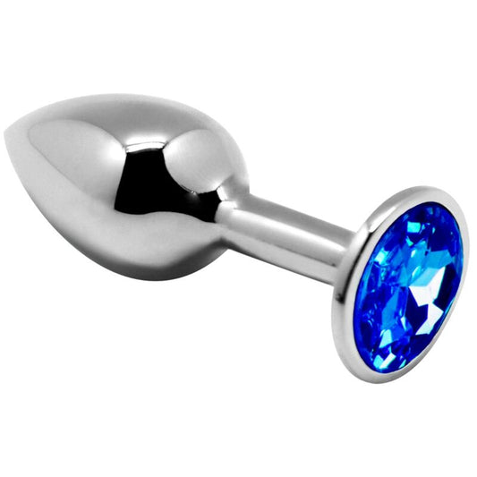 ALIVE - MINI BLUE METAL ANAL PLEASURE PLUG SIZE L