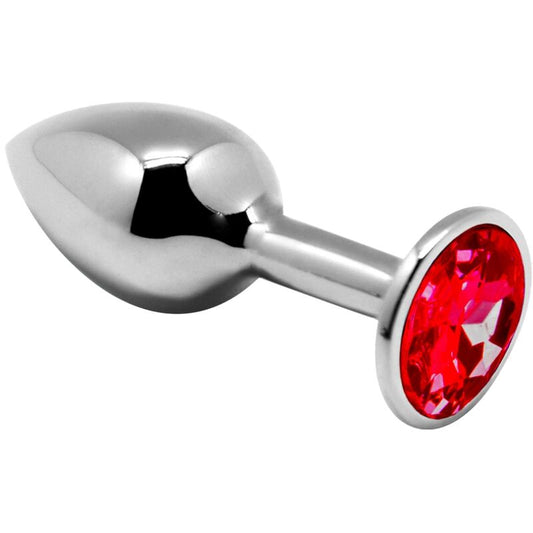 ALIVE - MINI RED METAL ANAL PLEASURE PLUG SIZE L