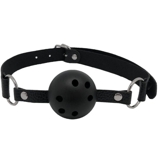 ALIVE - DISCRETION GAG BREATHABLE BLACK