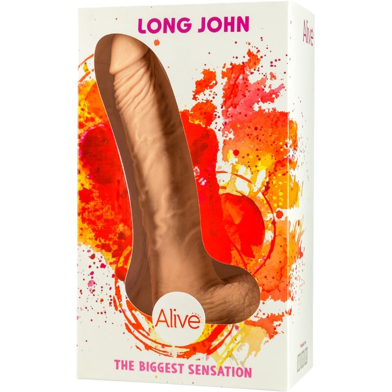 ALIVE - REALISTIC LONG JOHN PENIS 21.8 CM