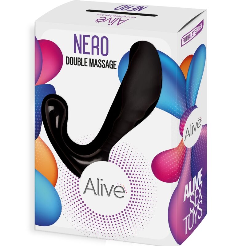 ALIVE - NERO DOUBLE ANAL AND PROSTATE MASSAGER