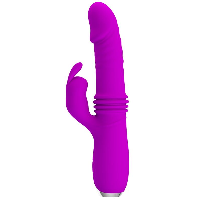 PRETTY LOVE - VIBRADOR DE COELHO RECARREGVEL DOROTHY ROXO