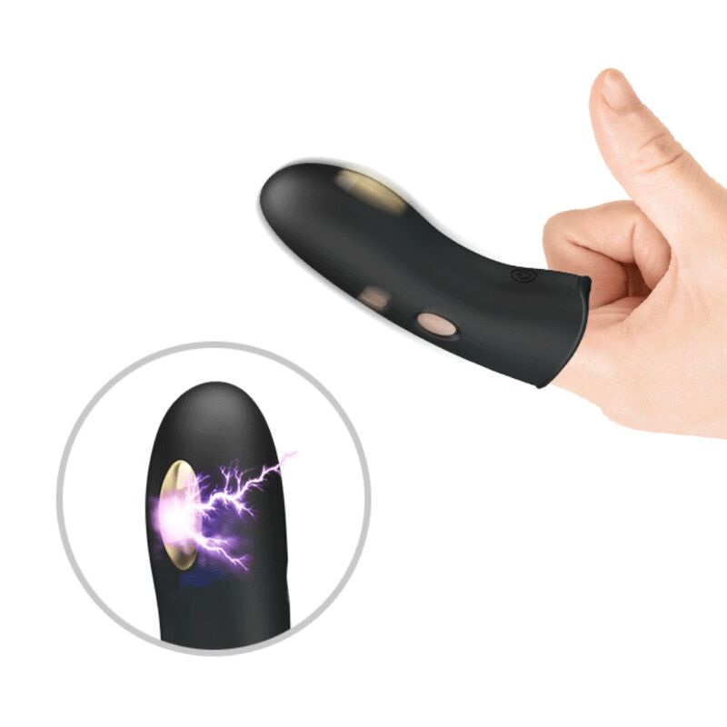 PRETTY LOVE - BLACK ELECTROSTIMULATOR FINGER COVER MARICO