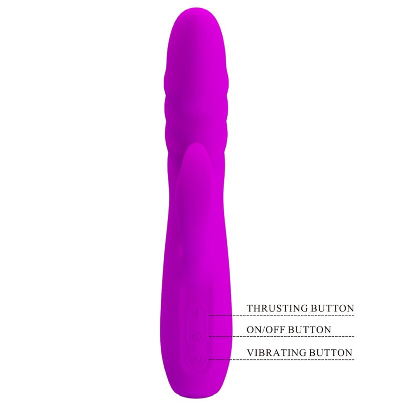 PRETTY LOVE - MELANIE LILA WIEDERAUFLADBARER RABBIT-VIBRATOR