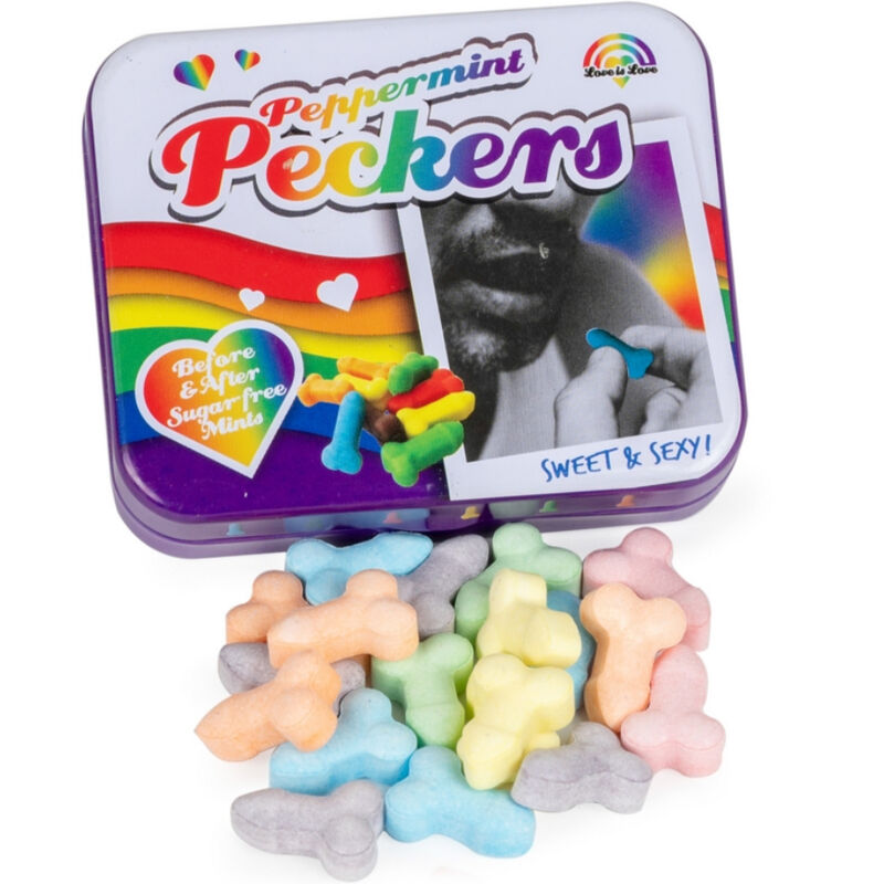 SPENCER &amp; FLEETWOOD - PECKERS MINT RAINBOW CANDY