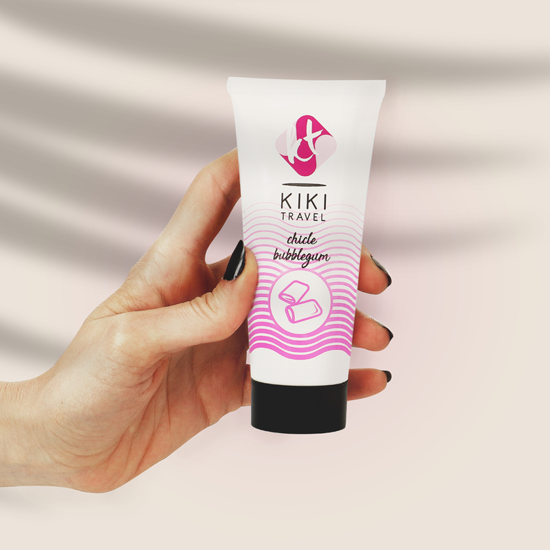 KIKÍ TRAVEL - STRAWBERRY GUM LUBRICANT 50 ML