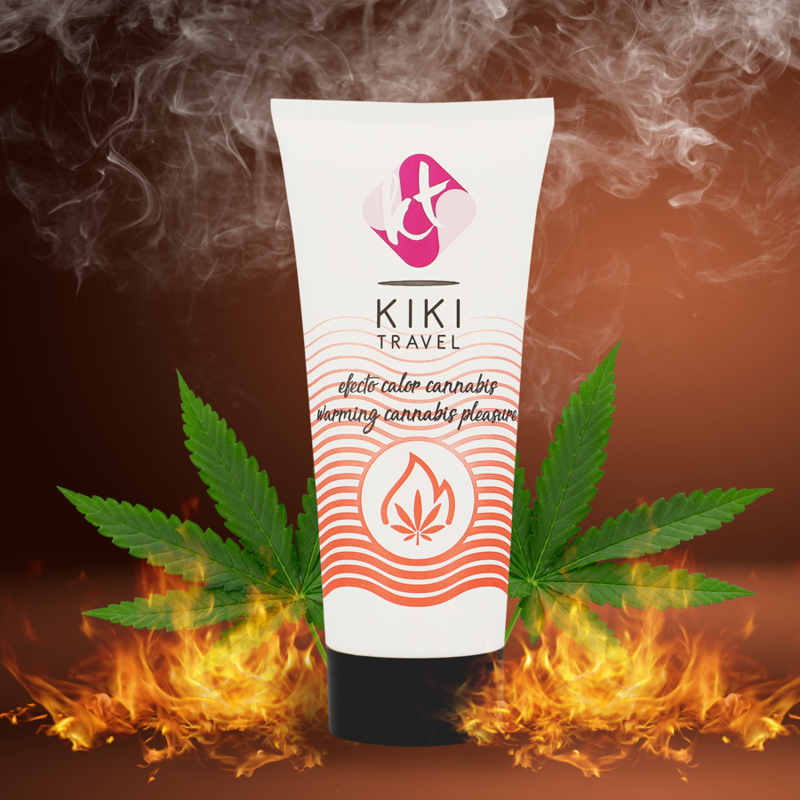 KIKÍ TRAVEL - CANNABIS-SCHMIERMITTEL MIT WÄRMEFFEKT 50 ML