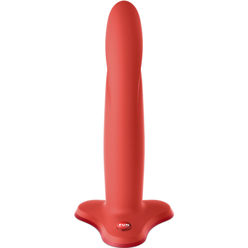 FUN FACTORY - LIMBA DILDO FLEXÍVEL VERMELHO TAMANHO M