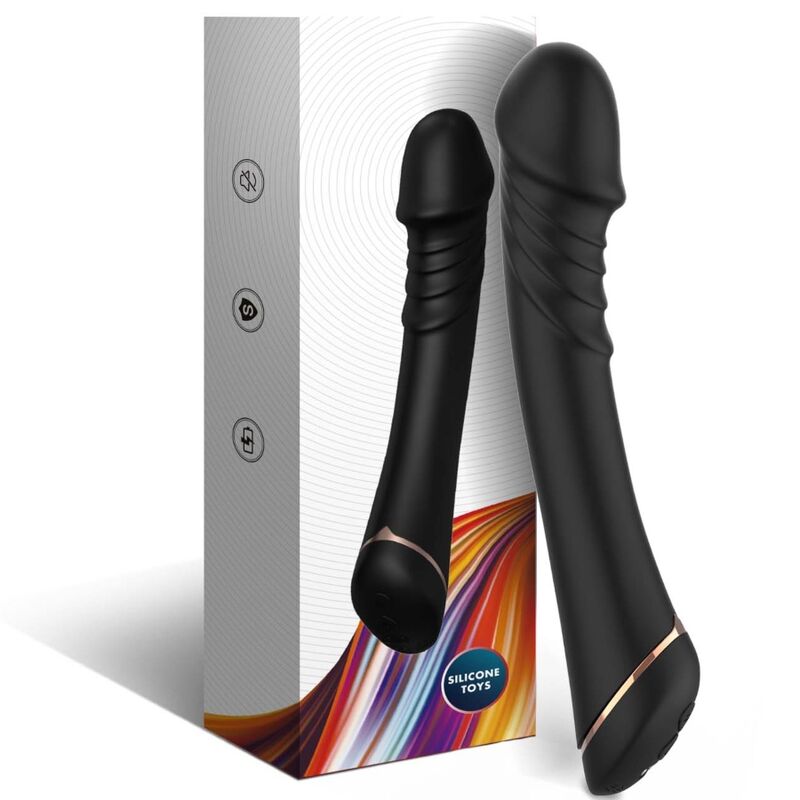 ARMONY - DILDO VIBRADOR SILICONE PRETO