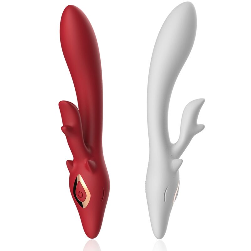 ARMONY - ELK VIBRADOR COELHO CURVADO VERMELHO