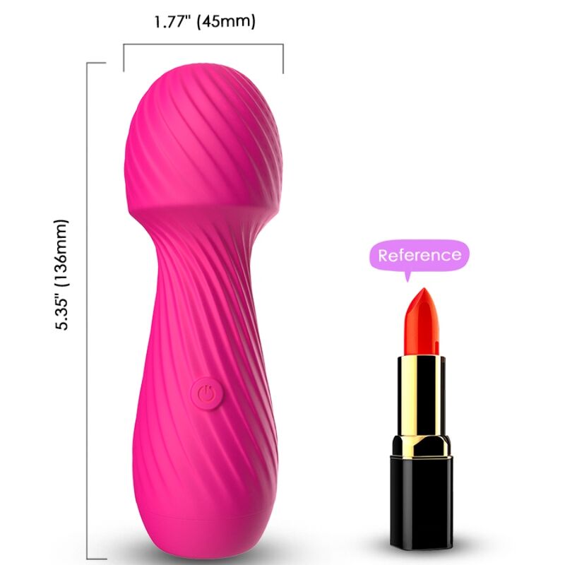 ARMONY - DAZZLE MASSAGER E VIBRADOR PEQUENO FÚCSIA