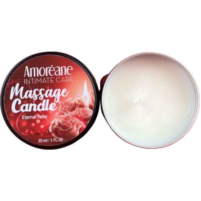 AMOREANE - VELA DE MASSAGEM ROSA ETERNA 30 ML