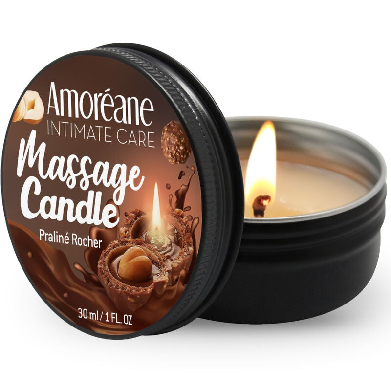 AMOREANE - ROCHER PRALINÉ MASSAGE CANDLE 30 ML