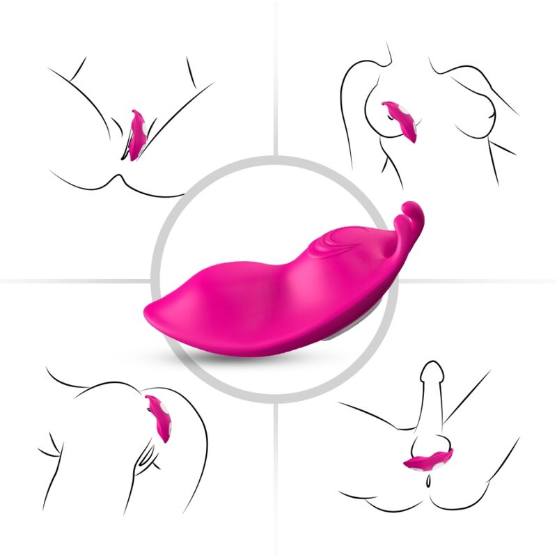 ARMONY - MEL BEE WEARABLE CALÇAS VIBRADOR G-SPOT CONTROLE REMOTO FÚCSIA