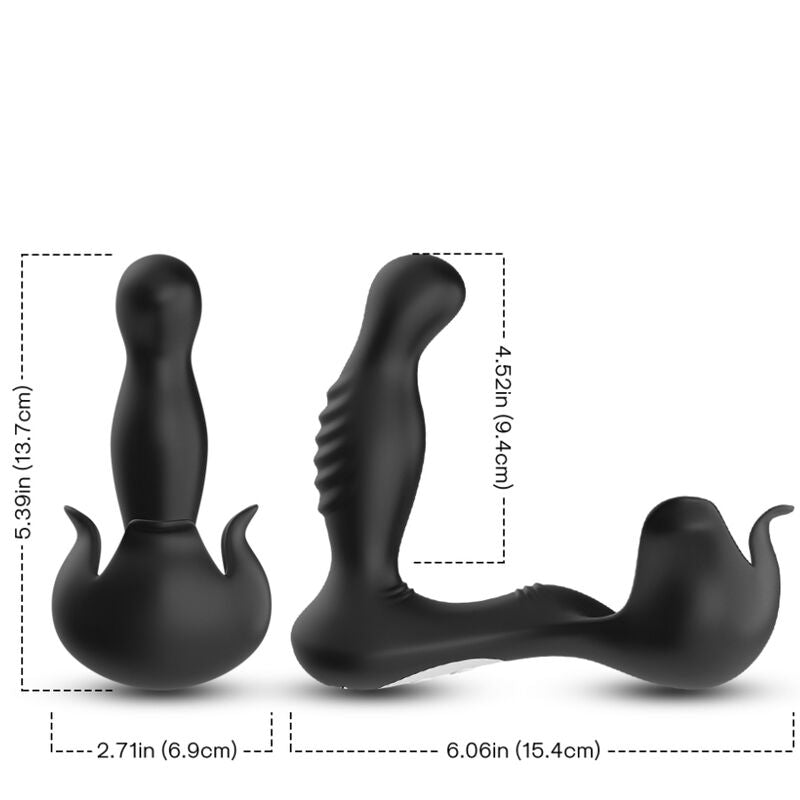 ARMONY - ANAL SURROUND VIBRATOR UND HODENSTIMULATOR FERNBEDIENUNG SCHWARZ