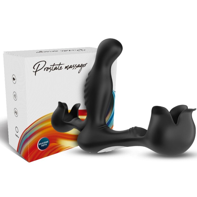 ARMONY - ANAL SURROUND VIBRATOR UND HODENSTIMULATOR FERNBEDIENUNG SCHWARZ