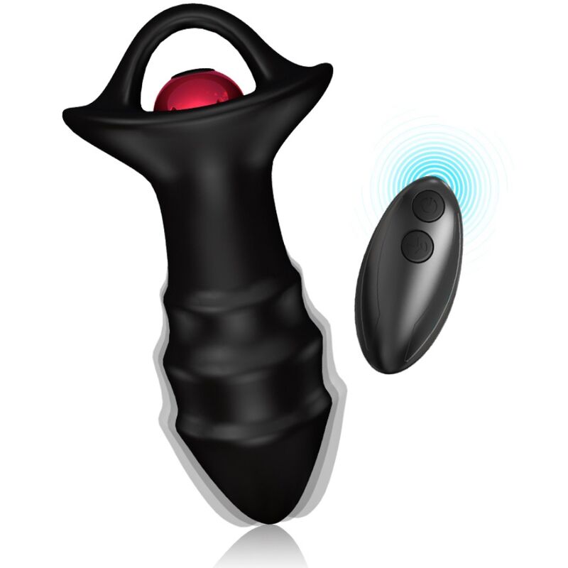 ARMONY - KYLIN FINGERVIBRATOR UND SCHWARZER BUTT PLUG MIT FERNBEDIENUNG