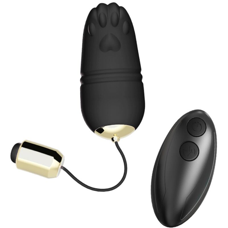 ARMONY - KITTY EGG VIBRADOR G-SPOT CONTROLE REMOTO PRETO