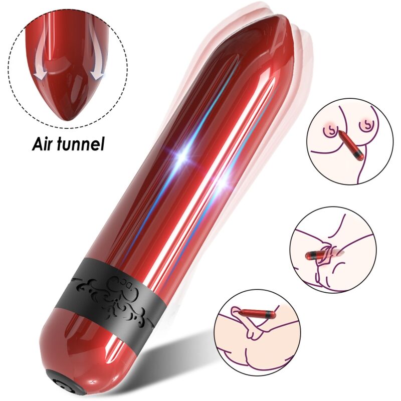 ARMONY - FOGUETE VIBRADOR BALA FÚCSIA