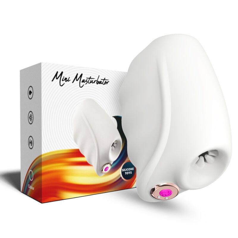 ARMONY - MASTER MASTURBADOR E VIBRADOR TRANSPARENTE