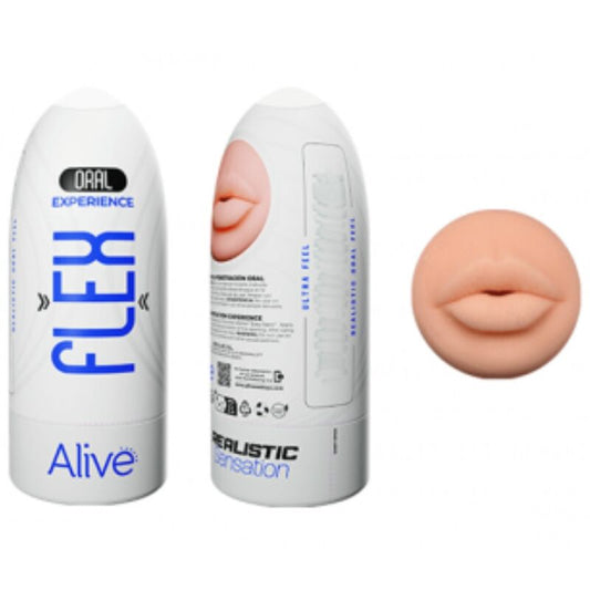 ALIVE - FLEX MÄNNLICHER ORALMASTURBATOR, GRÖSSE M