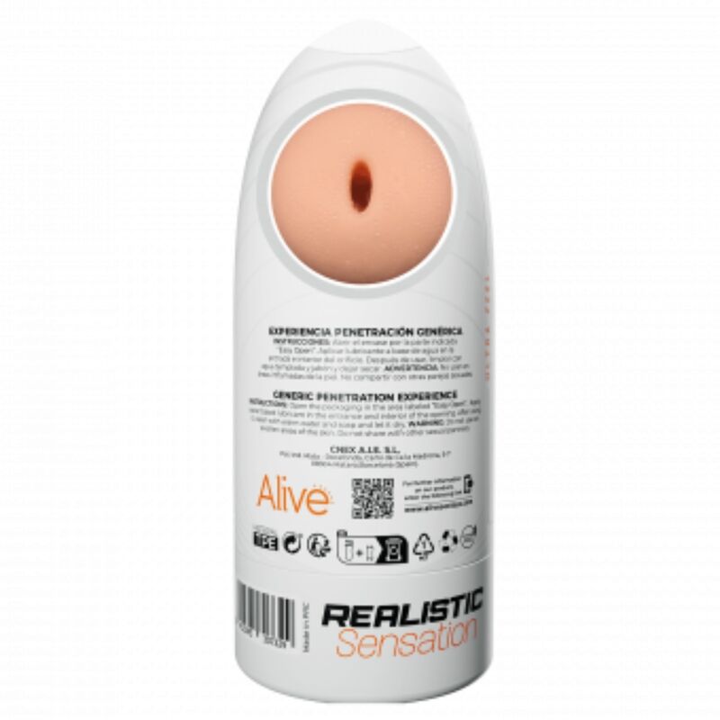 ALIVE - FLEX GENERIC MÄNNLICHER MASTURBATOR, GRÖSSE M