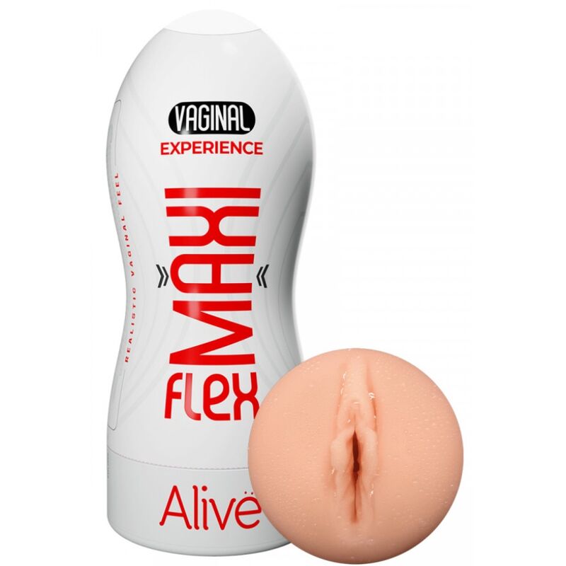 ALIVE - MAXI FLEX VAGINALMASTURBATOR FÜR MÄNNER, GRÖSSE L