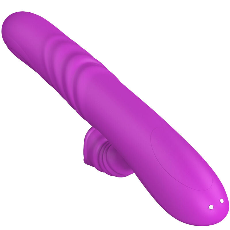 ARMONY - VIBRADOR MULTIFUNO ANGELIA COM LÍNGUA ESTIMULANTE EFEITO CALOR VIOLETA