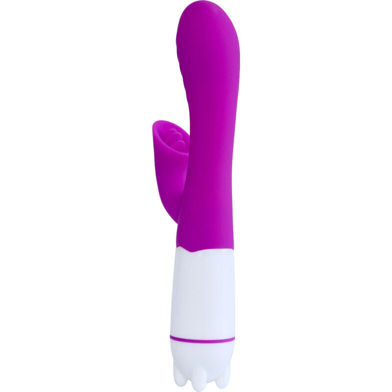 ARMONY - VIBRADOR E ESTIMULADOR HAPPY COM LÍNGUA RECARREGÁVEL VIOLETA