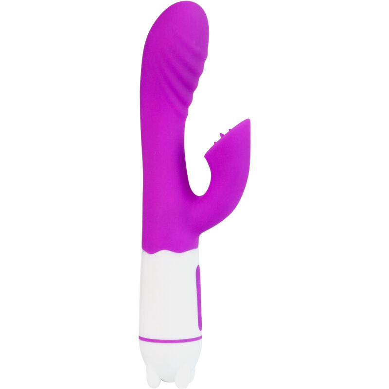 ARMONY - VIBRADOR E ESTIMULADOR HAPPY COM LÍNGUA RECARREGÁVEL VIOLETA