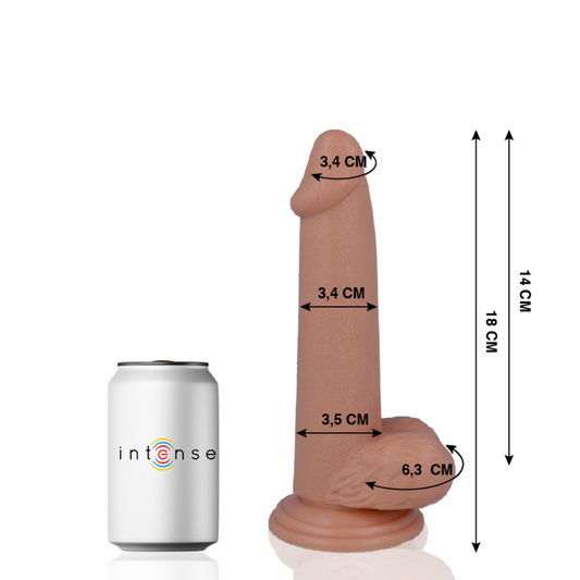 MR INTENSE - 10 REALISTISCHE PENIS 18 CM -O- 3,4 CM