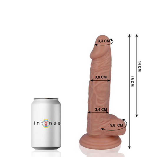 MR INTENSE - 11 REALISTISCHER PENIS 18 CM -O- 3,8 CM