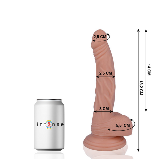 MR INTENSE - 12 REALISTISCHE PENIS 18,2 CM -O- 2,5 CM