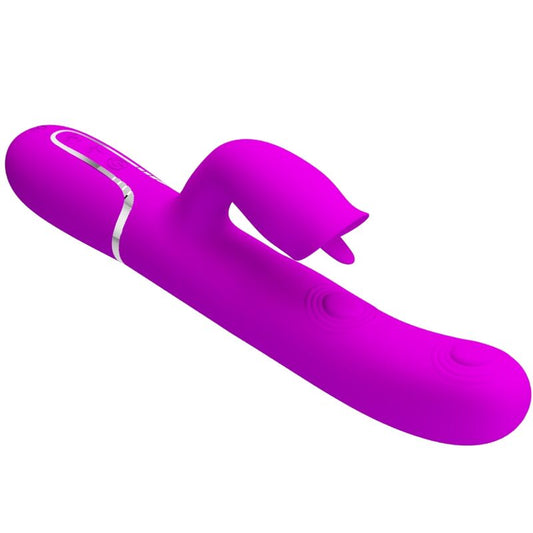 BONITO AMOR - VIBRADOR DE COELHO COM LAMBEDURA FÚCSIA