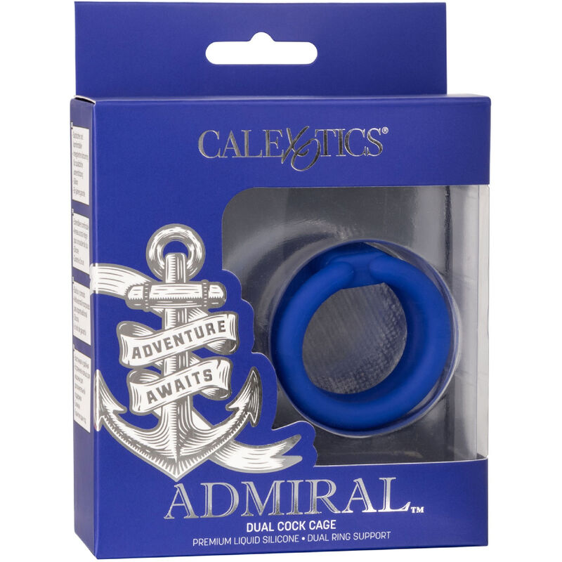 CALEXOTICS - ADMIRAL DOUBLE CAGE BLUE