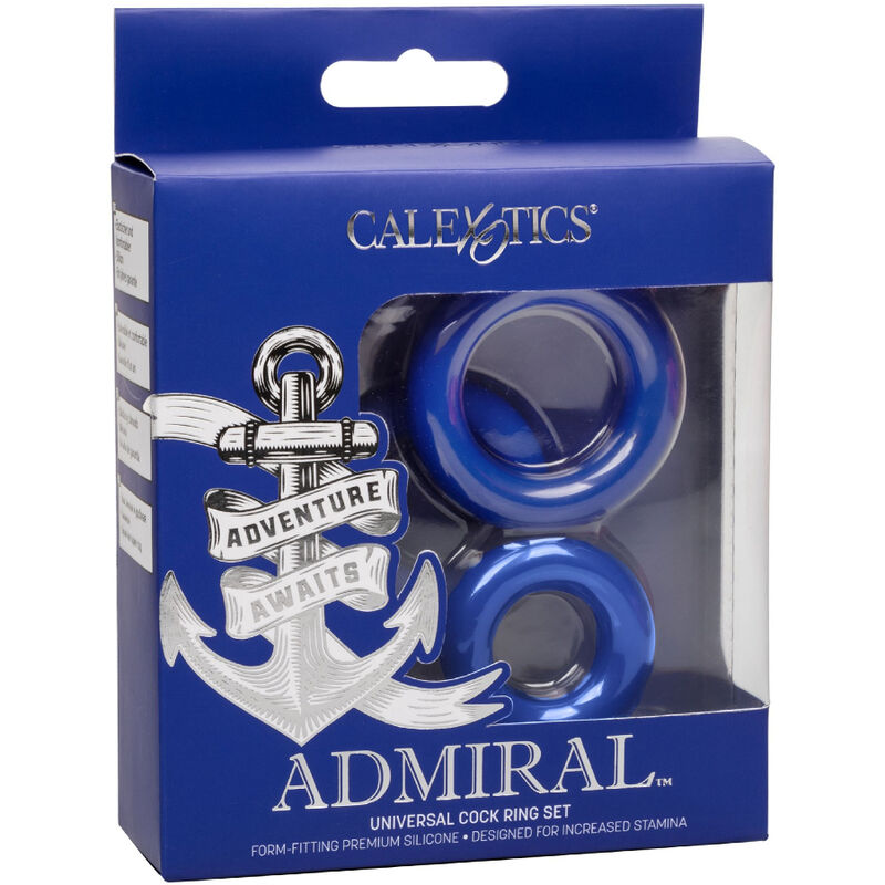 CALEXOTICS - ADMIRALBLAUES COCKRING-SET