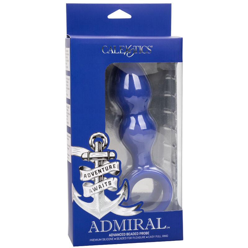 CALEXOTICS - ADMIRAL PLUG ANAL AVANADO AZUL